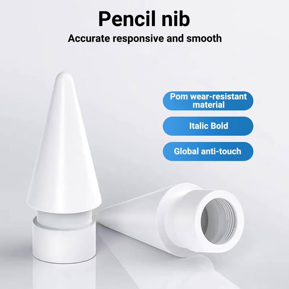 หัวปากกาสไตลัส แบบเปลี่ยน สําหรับ For Apple iPad Pencil 1/2 generation