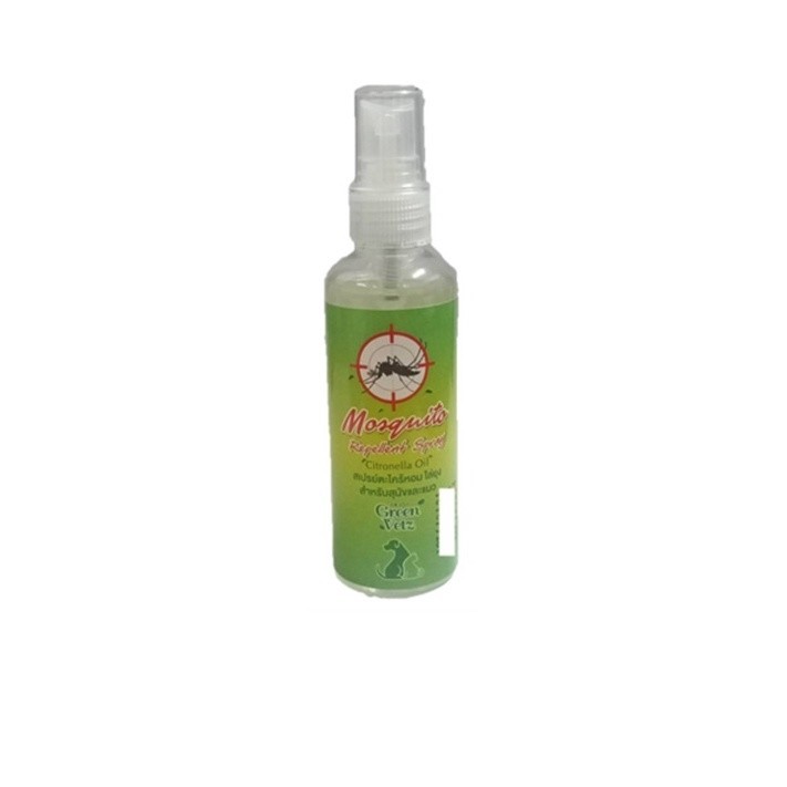 Green Vetz สเปรย์ตะไคร้หอม ไล่ยุง น้องหมา น้องแมว ขนาด 100 ml