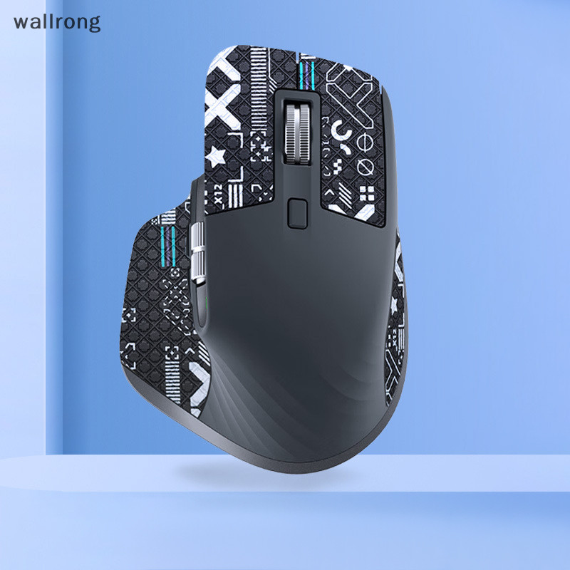 Wallrong ใหม่ สติกเกอร์เทปติดเมาส์ กันลื่น แฮนด์เมด สําหรับ Logitech MX master3 3s