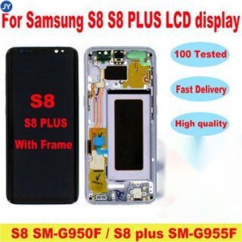 【พร้อมส่ง】อะไหล่หน้าจอสัมผัส Lcd พร้อมกรอบ สําหรับ SAMSUNG Galaxy S8 plus G955F SAMSUNG S8 G950 8VFB