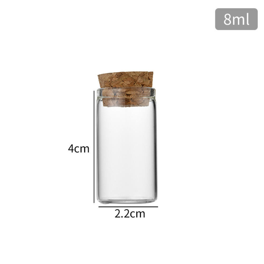 【 สต ๊ อกพร ้ อม 】 1PCS 5ML-30ML ปากตรงขวดหลอดแก ้ วใสพร ้ อมจุกจุกจุกไม ้ ก ๊ อกซีลที ่ ดีสําหรับการจัดเก ็ บขนมเกลืออาบน ้ ําการทดลองทางวิทยาศาสตร ์ และการขยายพันธุ ์ พืช