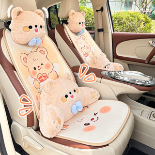 COD เบาะรองนั่งรถยนต์ ผ้าคลุมเบาะรถยนต์ ติดตั้งง่าย ระบายอาก…