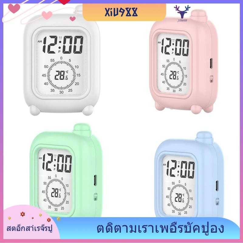 [xiu988.th] นาฬิกาปลุกขนาดเล็ก Multi-Function Counting Desktop Electronic Shopping Mall นาฬิกาปลุกเค