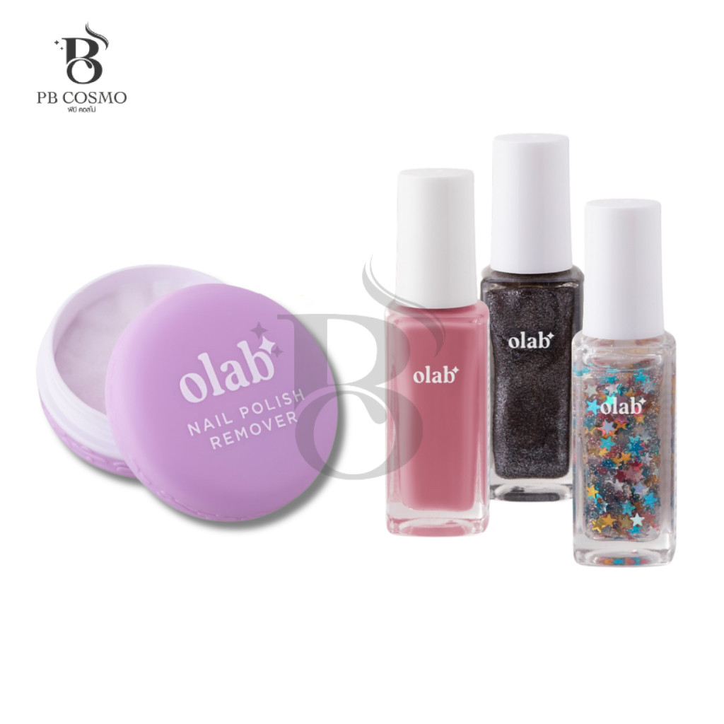 Odbo Olab My Mood Gel Nail Polish / Remover (OL001-OL023) - (OLR01) สีเล็บเจล / แผ่นน้ำยาล้างเล็บ
