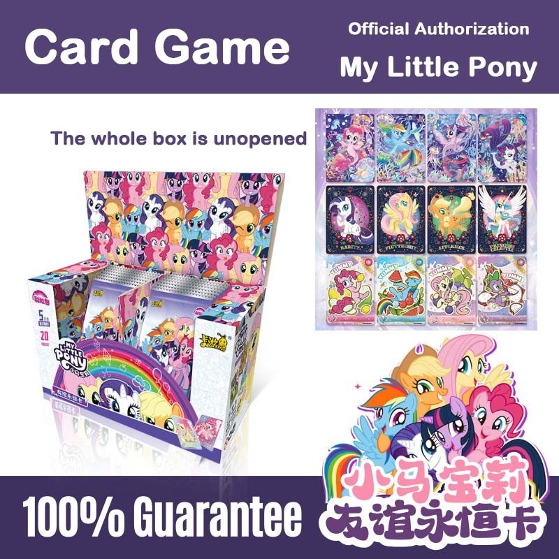 My Little Pony KAYOU ของแท้ My Little Pony Card 40th Anniversary Limited Friendship Eternal Card Rar