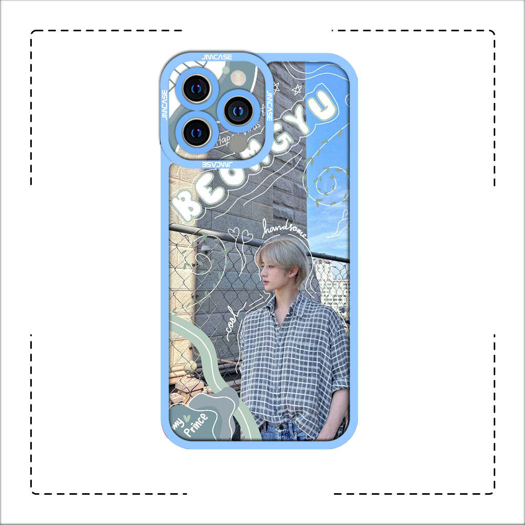 Samsung Xiaomi Oppo Beomgyu TXT พรุ่งนี้ x Together Idol Kpop Square Edge เคส iPhone