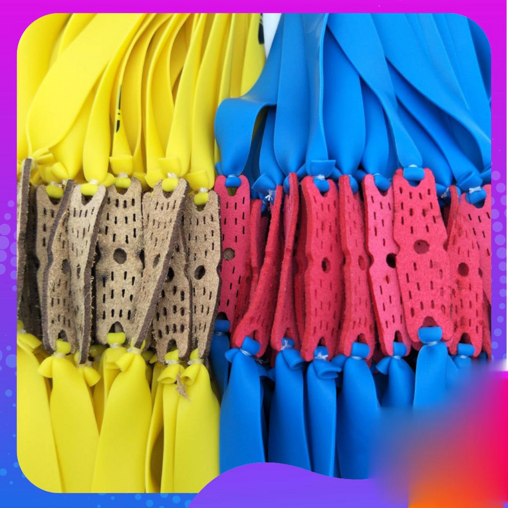 ยางหนังสติ๊กแบน ขนาด 0.7 0.8 1.0 1.2 1.5 2.0 มัดสำเร็จ ยางแบน ยางกลม มัดสำเร็จ กีฬาประเภทเกมยิง - รูปที่ 4