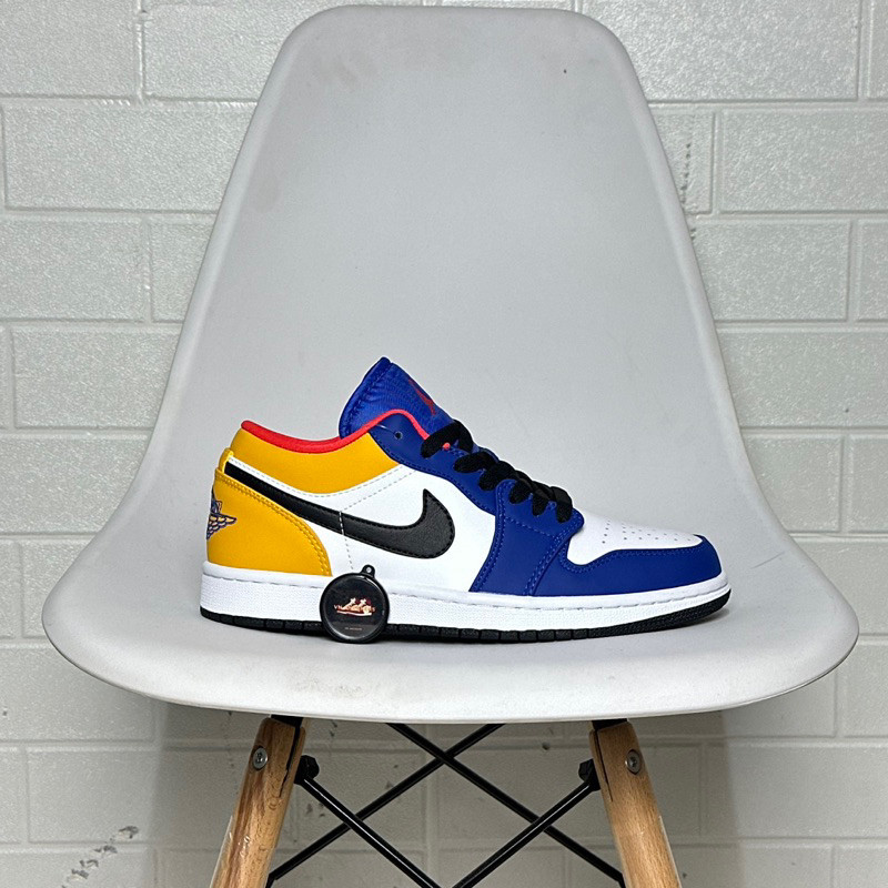 รองเท้า Nike Air Jordan 1 Low Royal Yellow  unisex