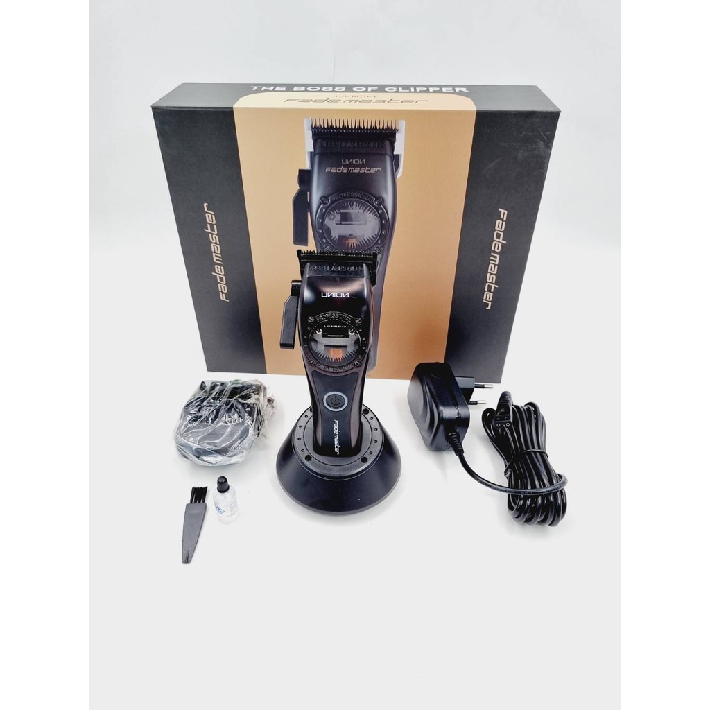 The Boss Union FadeMaster Vector motor ปัตตาเลี่ยนตัดผม พร้อมแท่น