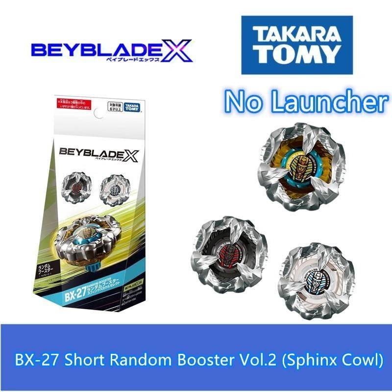 Takara Tomy Beyblade-X Bx-27 Short Random Booster Vol.2 (Sphinx Cowl)  (Confirmed Style 1 Pc)