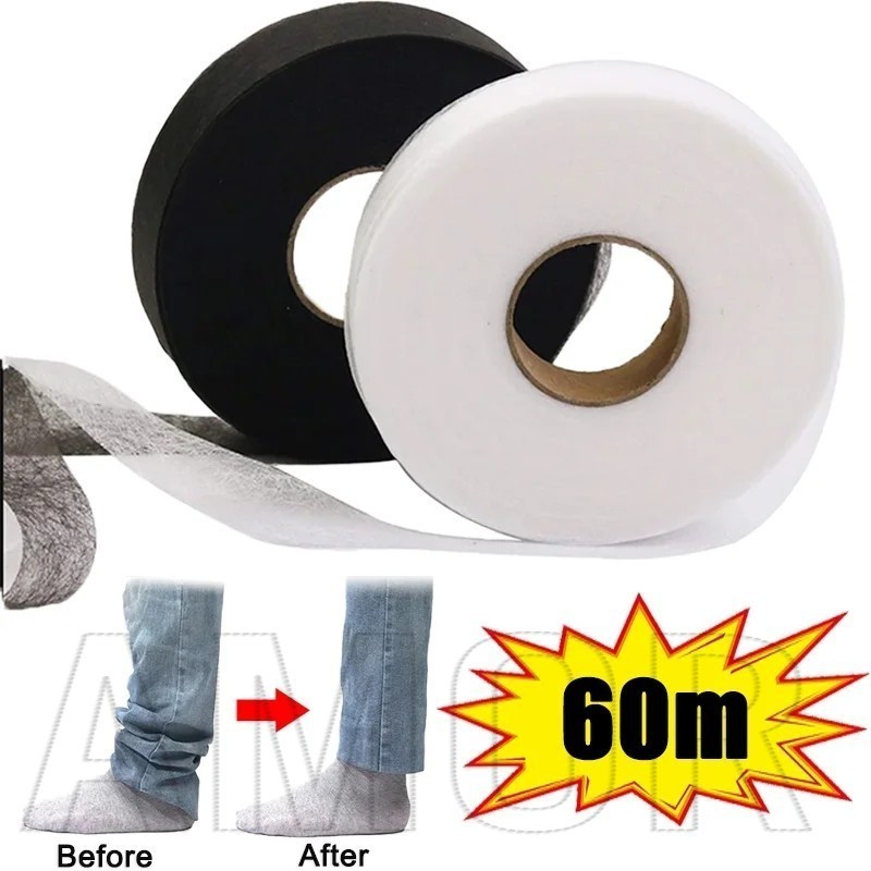 Sfse - เทปผ้าไม่ทอ แบบสองด้าน DIY 60 ม. สําหรับเย็บผ้า