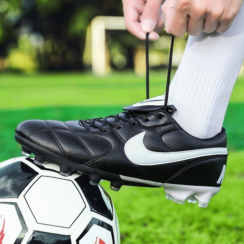 (EU39-45) ใหม่ Nike_ Assassin 15 AIR ZOOM รองเท้าฟุตบอล ขนาดใหญ่ สําหรับผู้ชาย Messi Legend AG-PRO Turf Football Shoes DJ5167-146