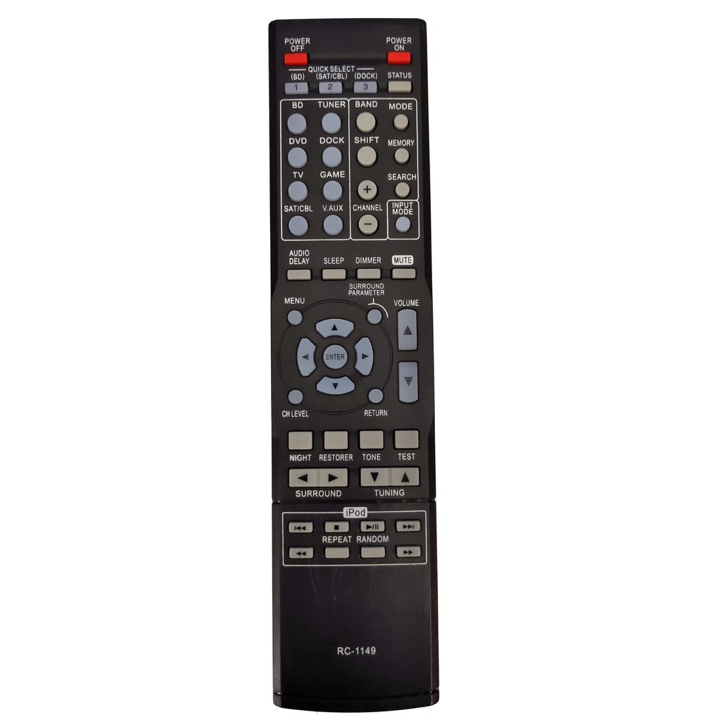ใหม่สําหรับ Denon RC-1149 AV รีโมทคอนโทรลสําหรับ AVR-390 AVR-391 AVR-1311 AVR-1312