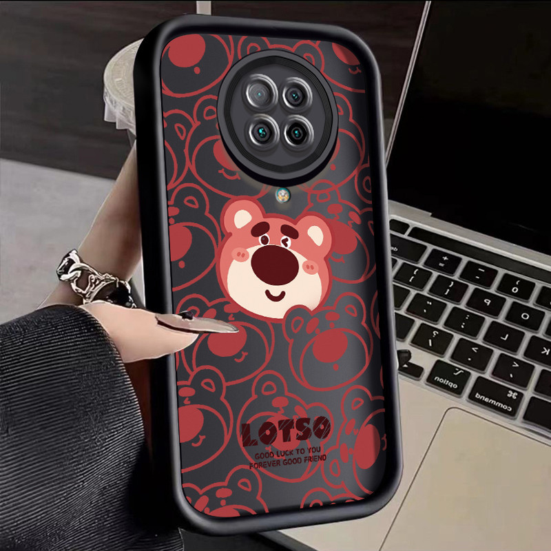 เคสซิลิโคนนิ่ม ลายการ์ตูนหมี กันกระแทก สําหรับ Xiaomi POCO F2 Pro POCO F3