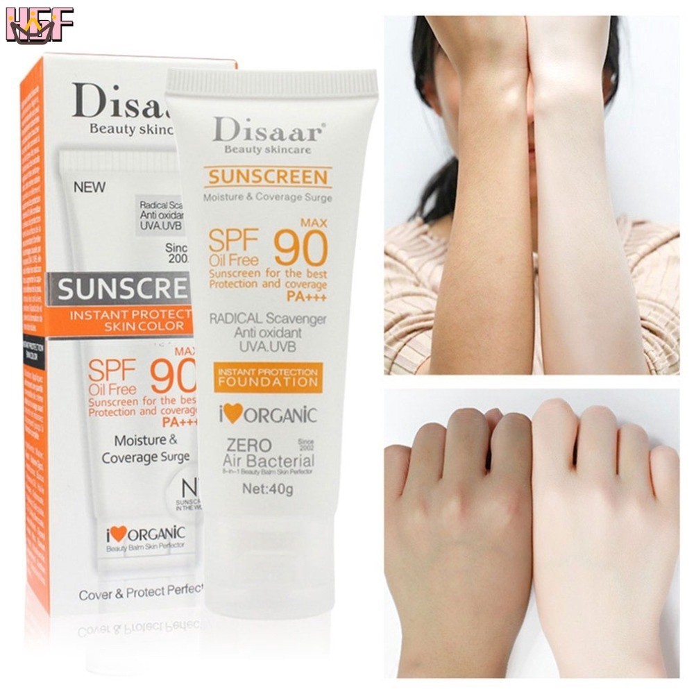 ครีมกันแดดทาหน้า โลชั่นกันแดด SPF 90 ป้องกันรังสียูวี YUE