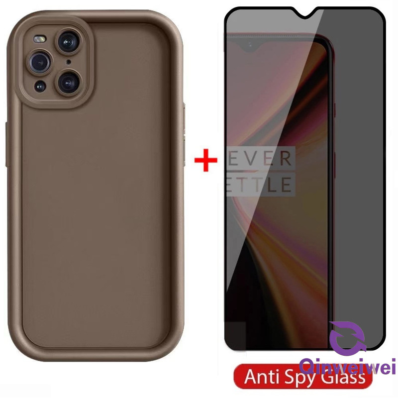 2 in 1 Anti Spy ความเป็นส่วนตัวกระจกนิรภัย VIVO Y36 Y27 Y02 Y02a Y02t Y35 Y16 Y20 Y20i Y12a Y12s Y20