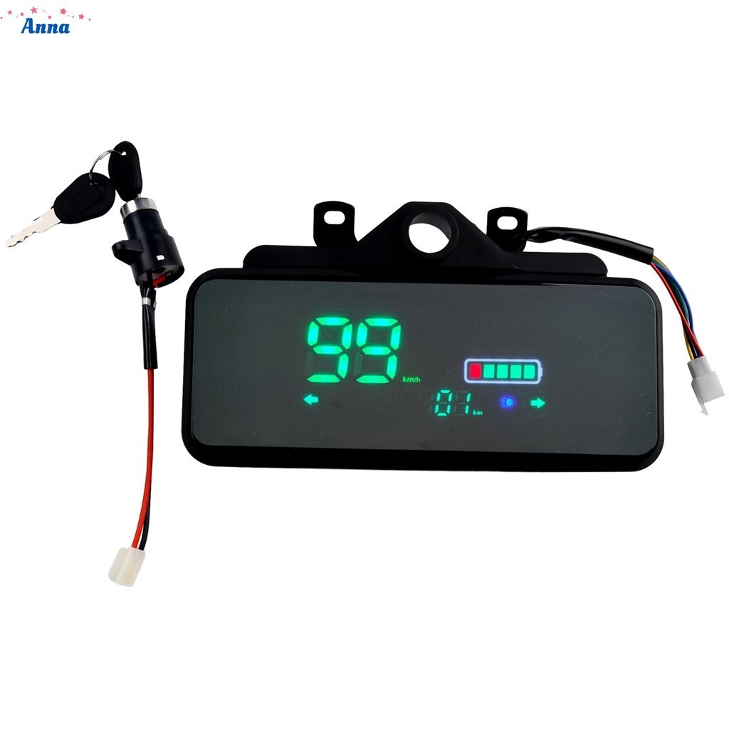 【Anna】หน้าจอ Lcd 48-72V สําหรับจักรยานไฟฟ้า สกูตเตอร์ไฟฟ้า