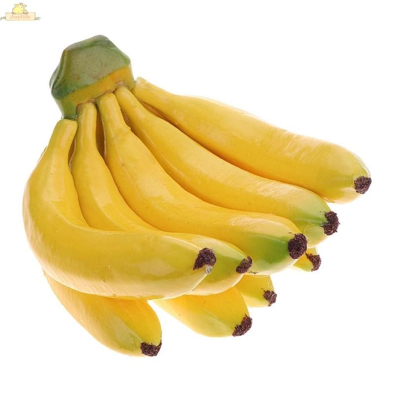 ผลไม้ปลอม กล้วยปลอม พลาสติก เสมือนจริง ปลอดภัย สําหรับตกแต่ง