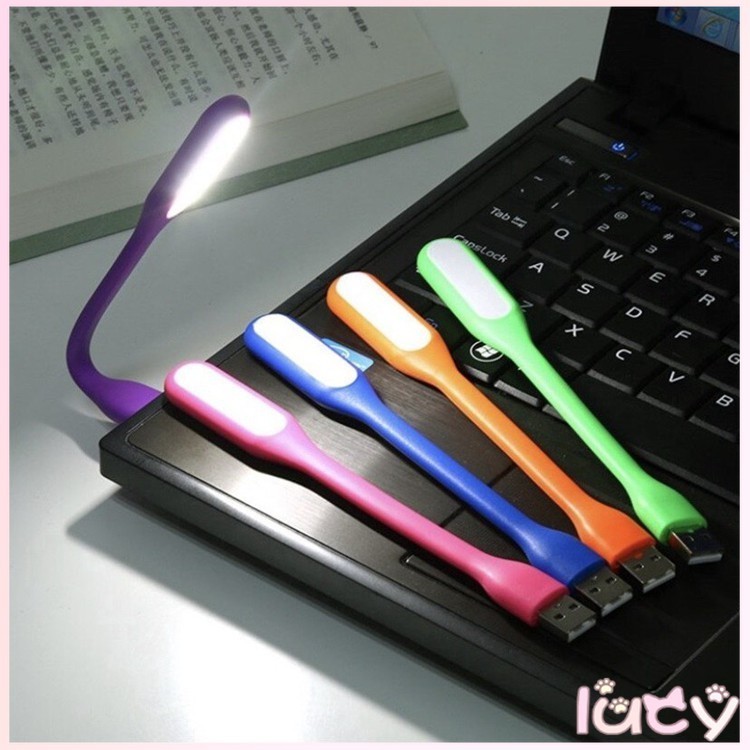 Lucyโคมไฟ USB ใช้ไฟเลี้ยงจากพอร์ต USB ร่วมกับคอมพิวเตอร์หรือ Powerbank   ขนาดเล็กแบบพกพา #C01