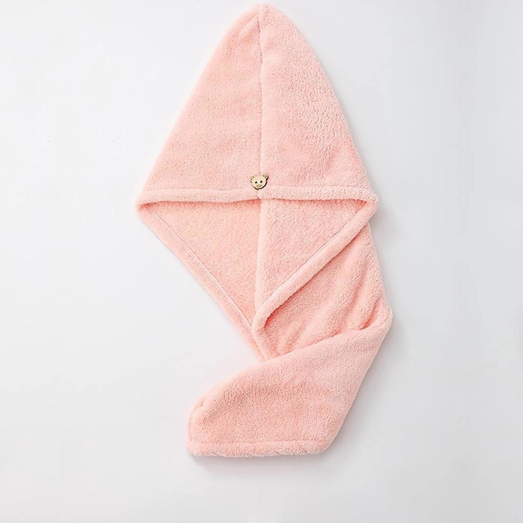 Hair Turban ผ้าเช็ดผมแห้งไวทันใจ ถนอมผม ลดผมพันกัน ผมชี้ฟู