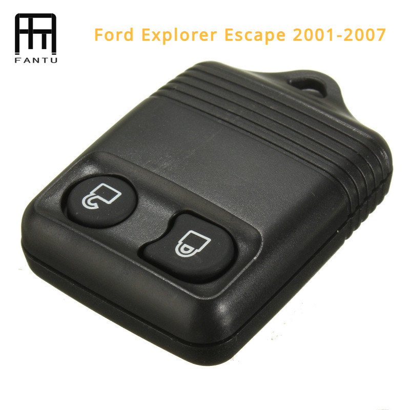 Ftu เคสรีโมตกุญแจ 2 ปุ่ม แบบเปลี่ยน สําหรับ Ford Explorer Escape 2001-2007