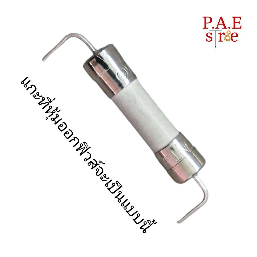 FUSE ฟิวส์ 250vac 5a ฟิวส์เซรามิก 5A 250Vac ขนาดยาว 22 mm