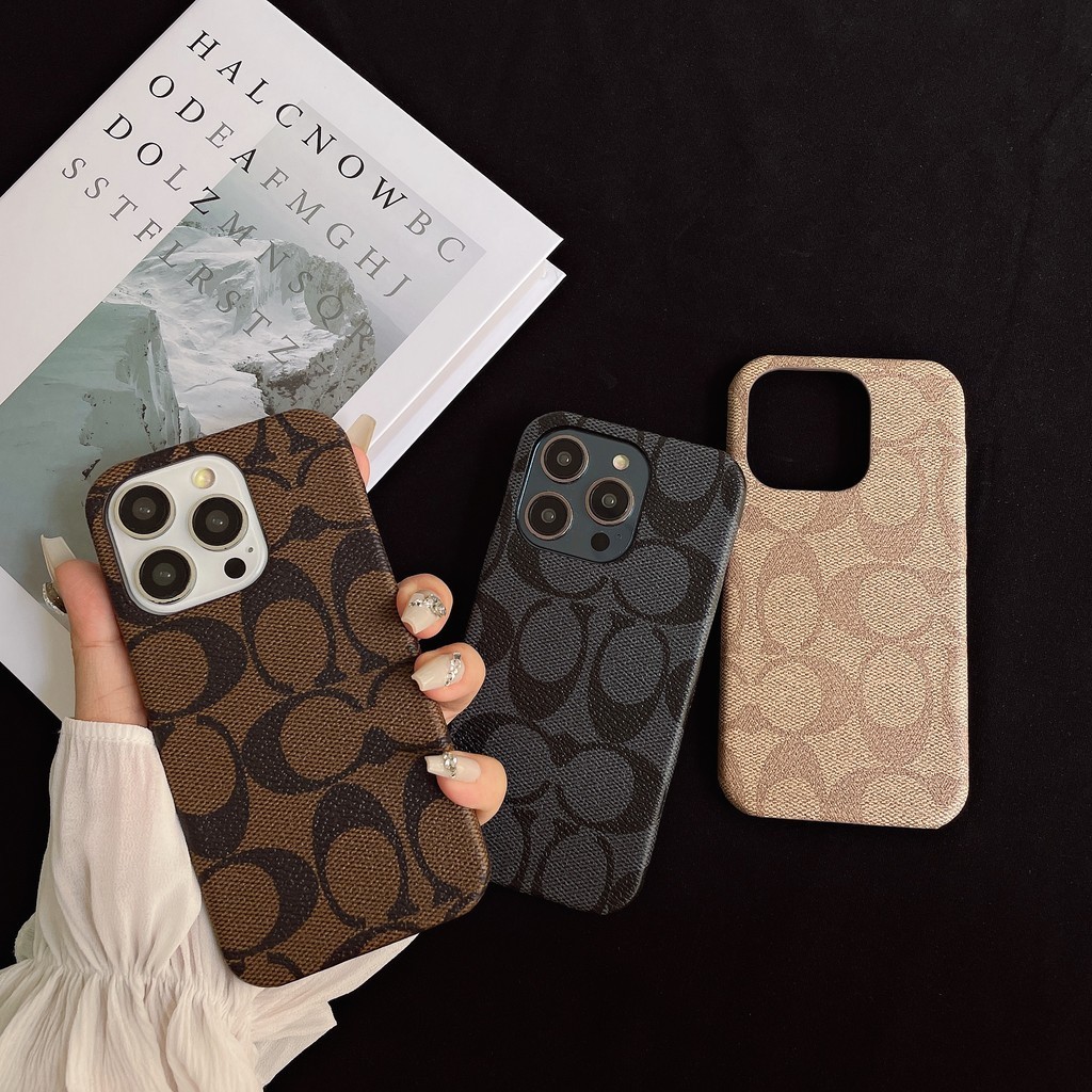 เคสโทรศัพท์มือถือหนัง แบบแข็ง สไตล์เรโทร คลาสสิก หรูหรา สําหรับ iphone 15 14promax 13 12pro 11 xs max xr 15promax