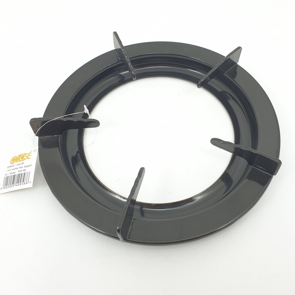 LOCAL789 CLOSE ขาตั้งหม้อแบบกลม-เล็ก  TWP-RB สีดำ ร้านอยู่ในไทย