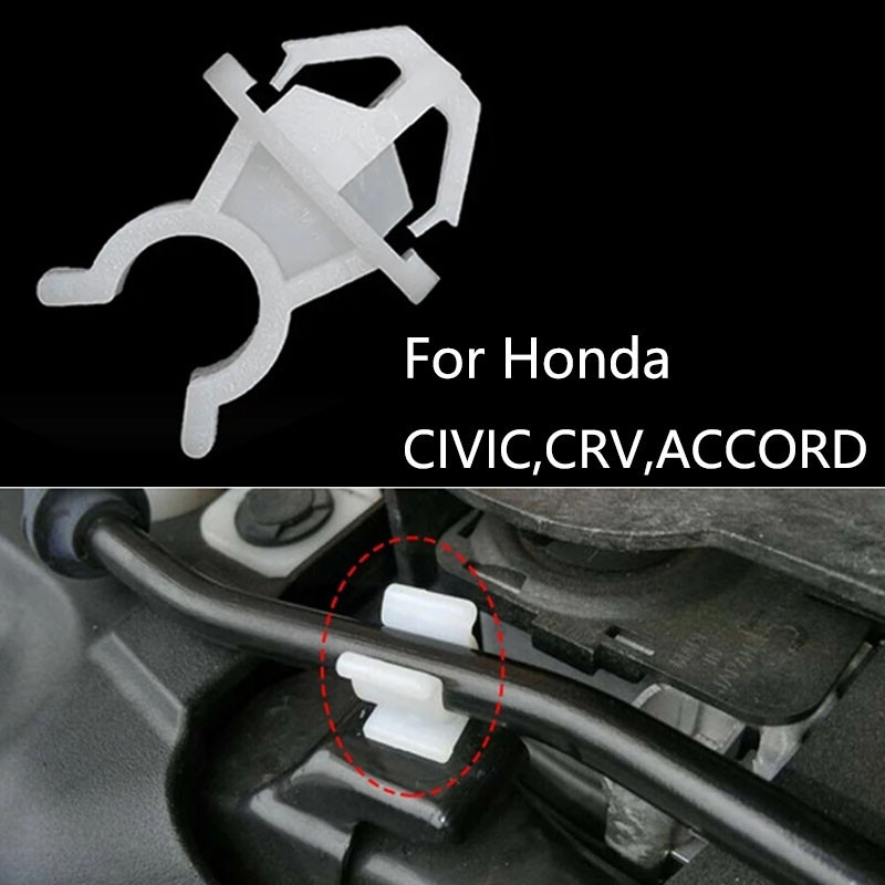 [📣ส่งไว มีCOD] กิ๊บ คลิปล็อคเหล็กค้ำฝากระโปรงหน้า Honda Civic EG,EK,ES,FD,FB City Jazz CR-V Accord HR-V 1 ชิ้น