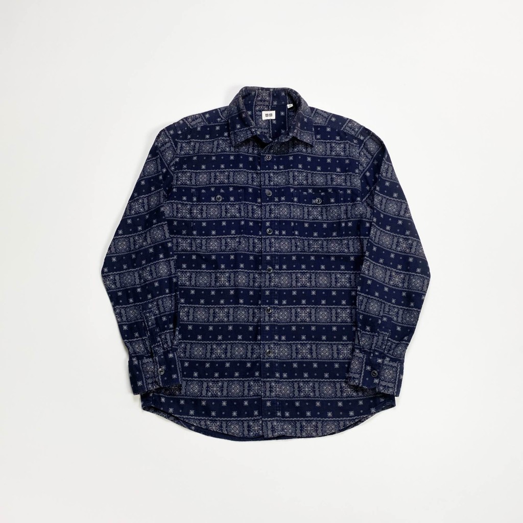 uniqlo ( used ) flannel shirt