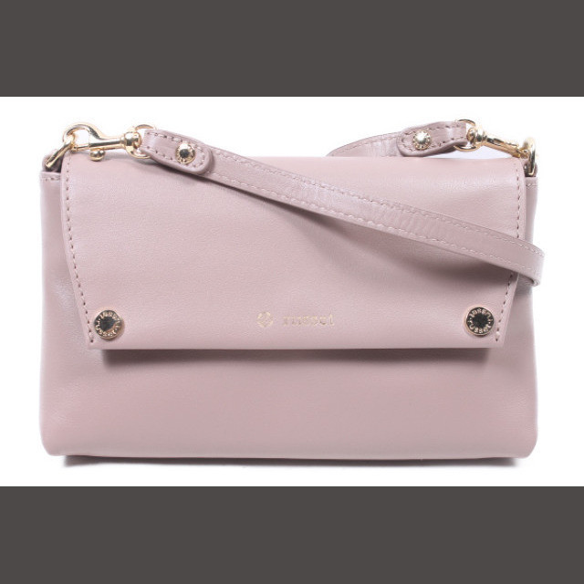 Rasit RUSSET Bag Shoulder Leather Pink /mm0522 Direct from Japan Secondhand