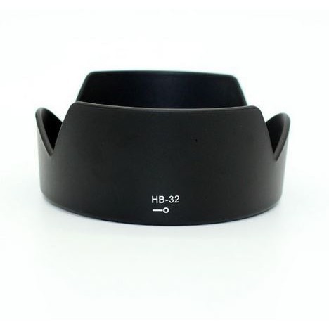 ฮู้ดกล้องนิคอน HB-32   for D7100,D7200,D7500,D500,D5300,D5500,D5600,D3300,D3400 ที่ใช้เลนส์ Nikon AF