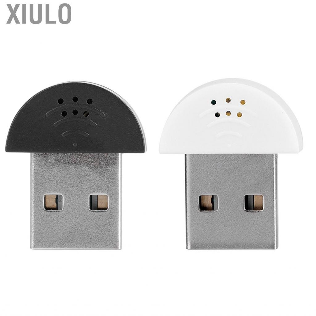 Xiulo Super Mini USB 2.0 Microphone Mic  High Sensitivity for Laptop PC Computer