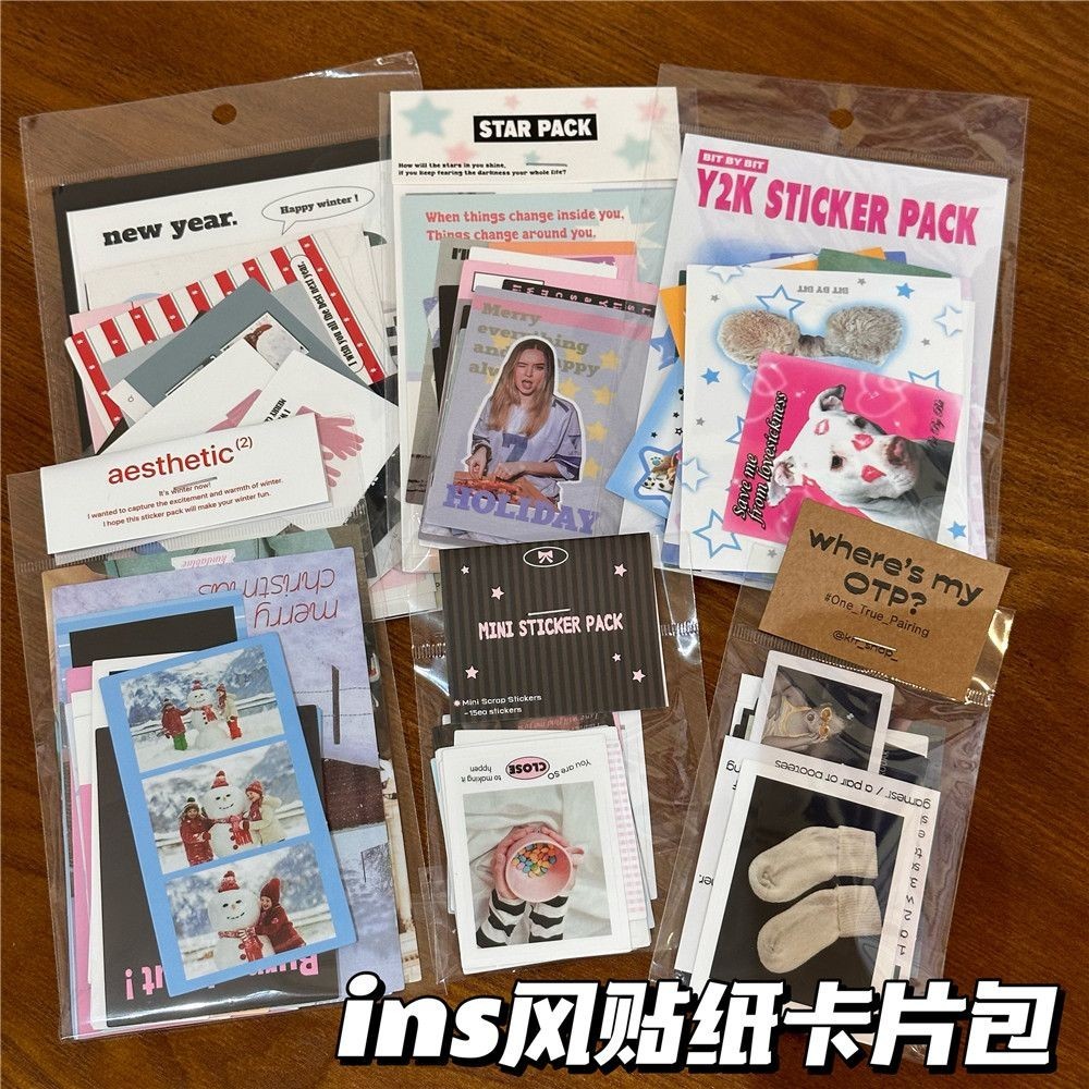สติกเกอร์ ลายน่ารัก สไตล์เรโทร สําหรับตกแต่งโทรศัพท์มือถือ คอมพิวเตอร์ การ์ด สมุดภาพ