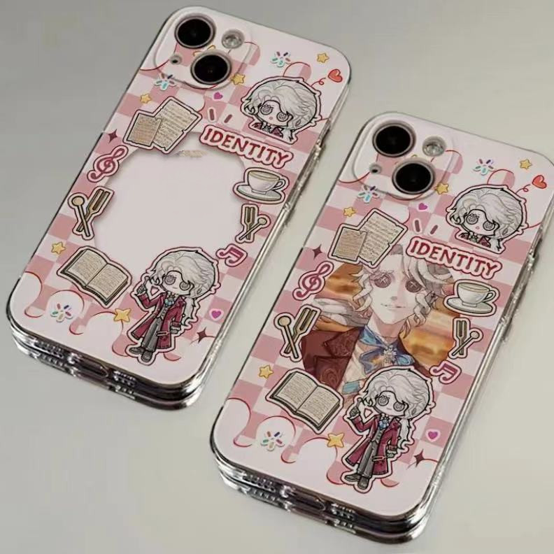 เคสโทรศัพท์มือถือแบบใส ลายการ์ดเกม Identity 5 สําหรับ IPhone 13 Pro Max 14 15 Pro Max 11 12 Pro Max X XR XS Max SE 7 Plus 8 Plus