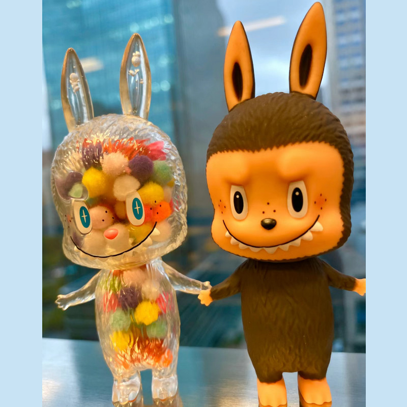 【ของแท้】ตุ๊กตาฟิกเกอร์ Popmart Zimomo V2 Series LABUBU The Little Monsters ขนาดเล็ก สําหรับเก็บสะสม