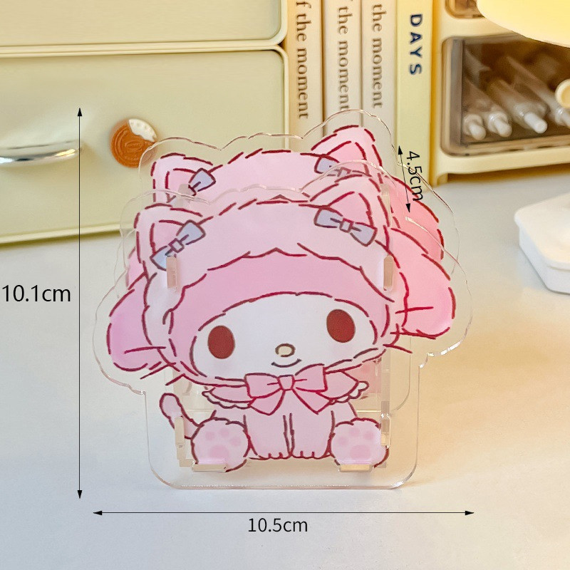 ฟิกเกอร์อนิเมะ ที่ใส่ปากกาอะคริลิค คิตตี้ คุโรมิ เดสก์ท็อปตกแต่งกล่องเก็บเครื่องเขียนรุ่นสะสม - รูปที่ 6