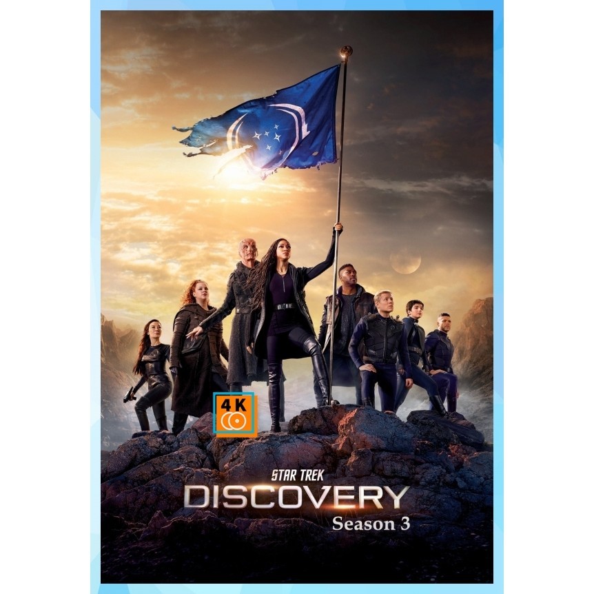 DVD เสียงไทยมาสเตอร์ Star Trek Discovery Season 3 (2020) สตาร์เทรค ดิสคัฟเวอรี่ ซีซั่น 3 (13 ตอน) ซีรีส์ฝรั่ง หนังใหม่
