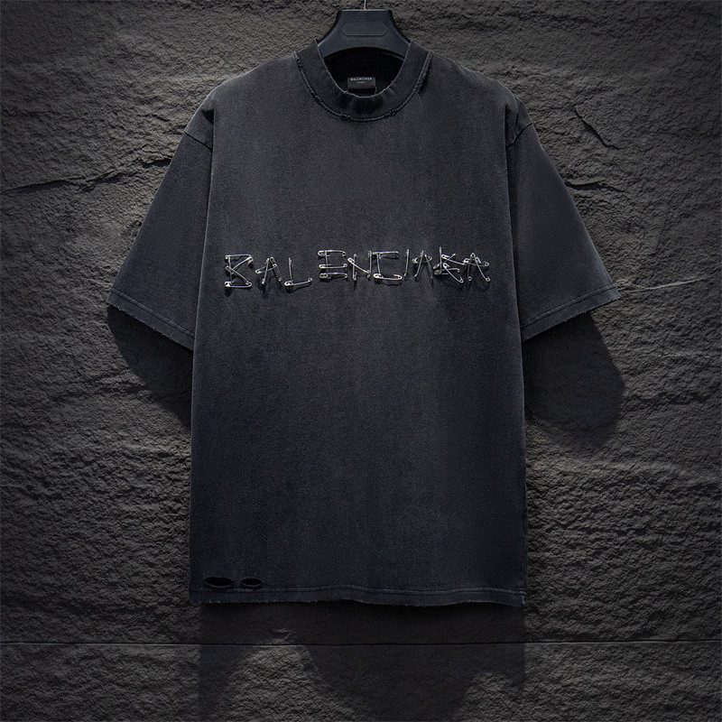 เสื้อยืดลำลองแขนสั้นสำหรับทั้งผู้ชายและผู้หญิง ผ้าฝ้ายเนื้อนุ่ม ลายพิมพ์บนเสื้อ