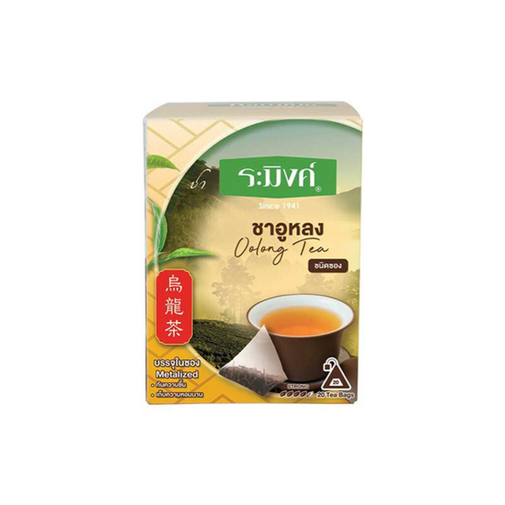 ชาระมิงค์ ชาอูหลงชนิดซอง ขนาด 30 กรัม (1.5g.x20ซอง) Raming Oolong Tea Bags 30 g. (1.5gx20) (05-0997)