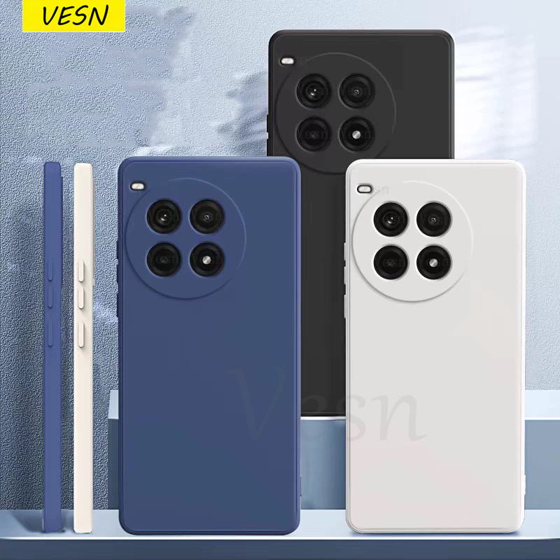 เคสโทรศัพท์มือถือ ซิลิโคน กันกระแทก สีพื้น สําหรับ OnePlus 13 13R 12 12R 11 11R ACE 5 Nord 4 3 3V Pr