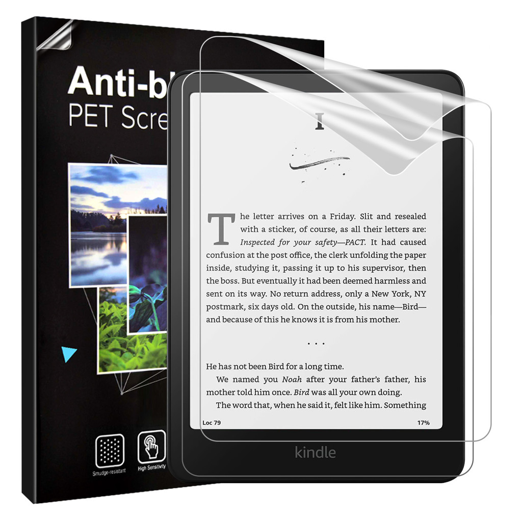 MoKo Ultra Thin Matte PETปกป้องหน้าจอสําหรับAll-ใหม่Amazon Kindle Paperwhite 7 "12th Gen 2024 & Kind
