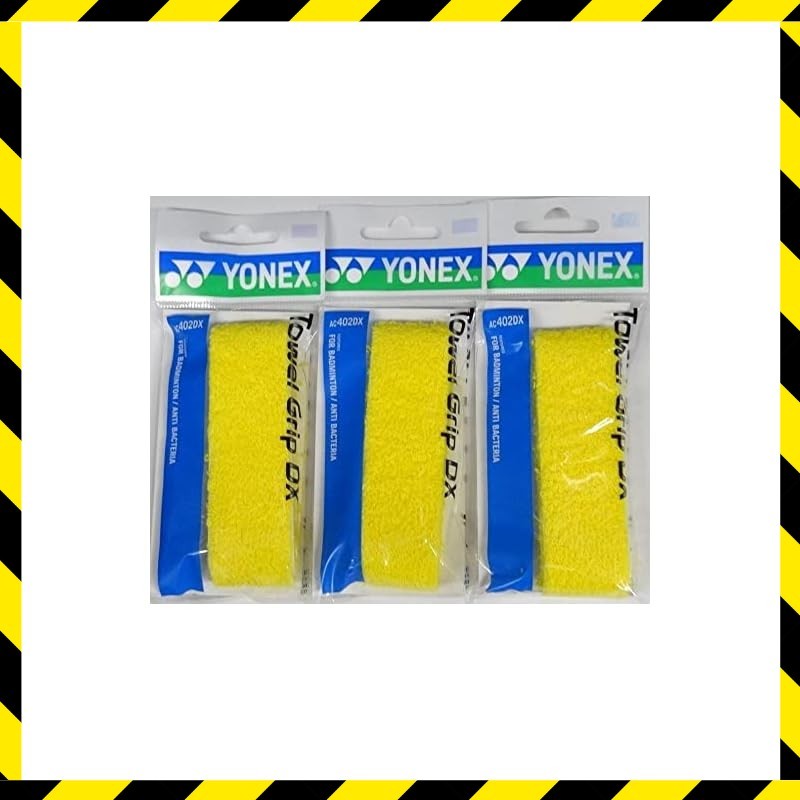 ผ้าเช็ดตัว Yonex ด้ามจับ Dx (1 ชิ้น) สีเหลือง X3 ชุด Ac402Dx-004-3Set
