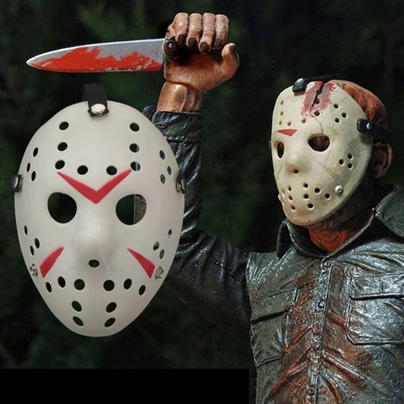 Halloween Horror Jason Mask Hockey Cosplay Killer Horror Scary Party Decor Mask Christmas Masquerade