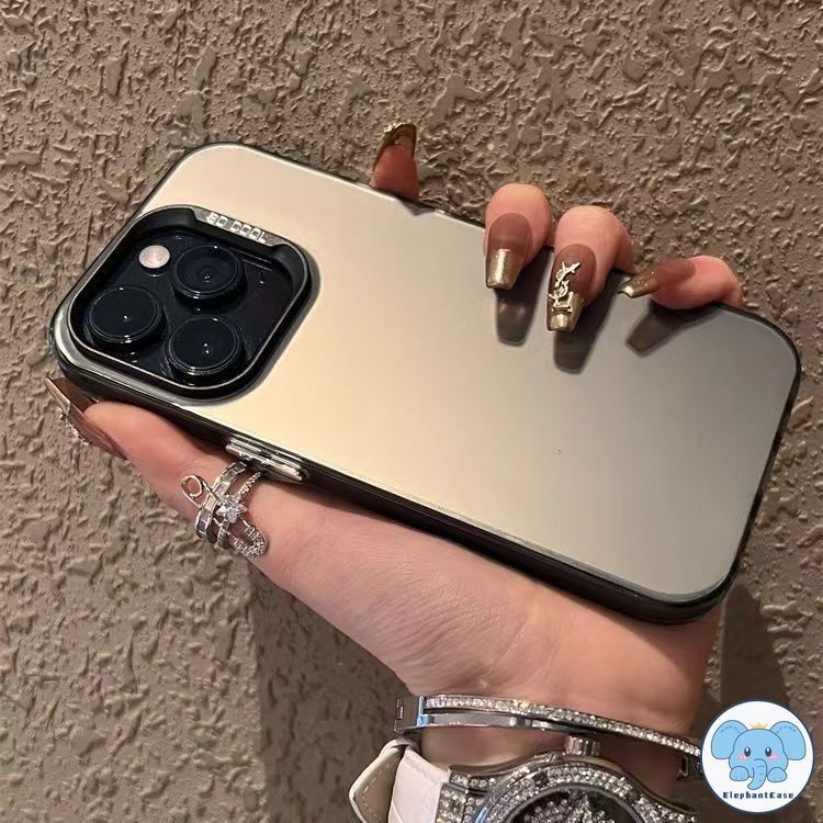 เคสสีทึบเรียบง่าย Samsung A05s A14 A55 A15 A05 A12 A13 A03s A04s A03 A03 A54 A23 A30s A32 A34 A02s A24 A53 เคสชุบ - รูปที่ 4