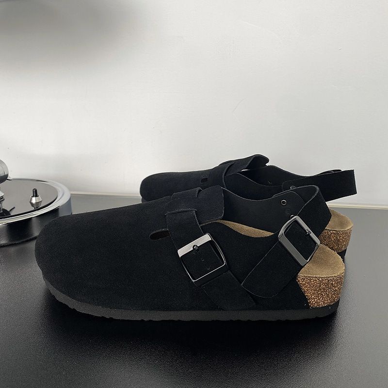Birken Boston Shoes รองเท้าแตะไม้ก๊อกลําลองสําหรับผู้ชายและผู้หญิง