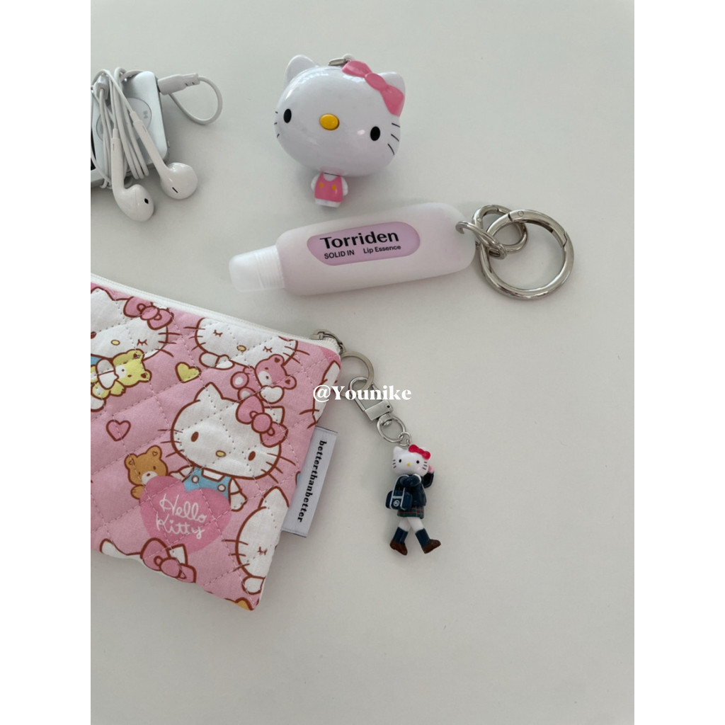 สาวหัวใจมินิยาว-legged hello kitty เคสโทรศัพท์กระเป๋ากล้องจี้โทรศัพท์โซ่ตกแต่ง AirPods Charm น่ารักหวานนุ่มน่ารักที่ไม่ซ้ํากันจี้โทรศัพท์มือถือ ราคา ถูกที่สุด ดีลบีเคเค แกลเลอรีภาพที่ 9