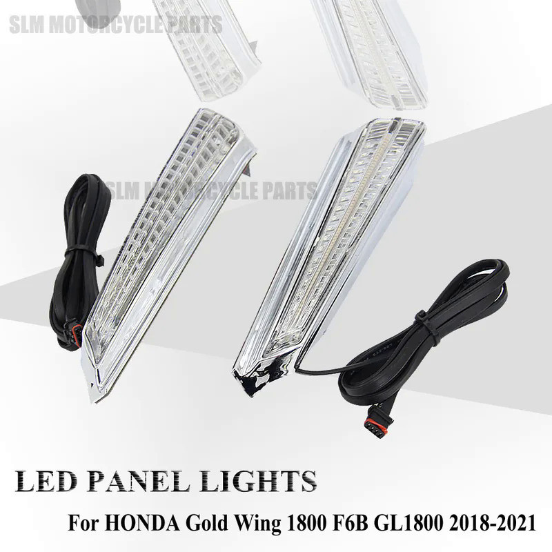 ST NEW Motorcycle Turn Signal LED Filler Panel Lights Decorative Lamp For HONDA GoldWing GL1800 F6B 