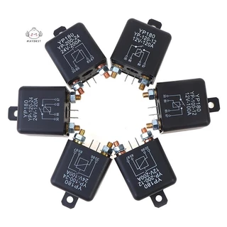 {maybest} รีเลย์สตาร์ท 200A 100A 12V/24V Power Automotive Heavy Current Start Relay {TH}
