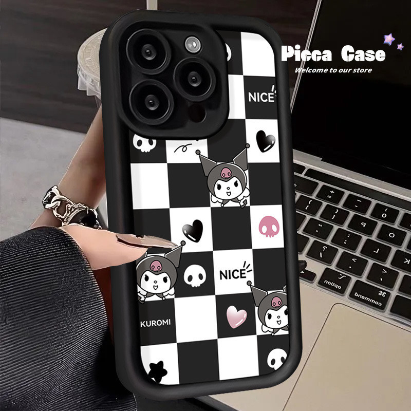 เคสโทรศัพท์มือถือ ลายสก๊อตน่ารัก สําหรับ Infinix Smart 8 7 5 6 Hot 30i 40 Tecno Spark GO 2024 10 20 Pro 20C 10C Camon 20 Pro Hot 40i 20 11 30 10 9 Play Note 12 G96 30 Pro เคสหัวใจ